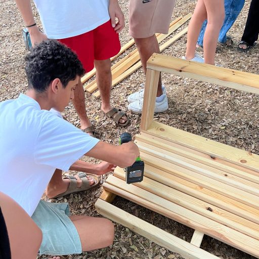 צוות מורים משתתף בסדנת מודלינג פדגוגית של פלא לבנייה בעץ בתוכנית גפן 51741